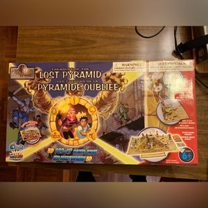 Treasure of the lost pyramid retro board game
